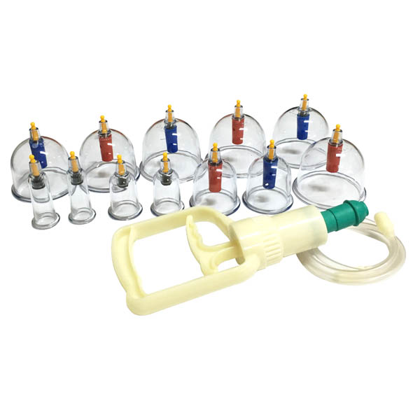 Cupping Therapy Sets Massage Cups For Cupping Chinese Cupping Set With Pump Self Cupping Vacuum Cupping Set Massage Cupping Set Cup Suction Therapy Kit 12 Cups